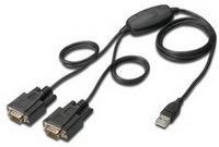 USB-Soros Adapter 2x Serial adapter Digitus DA-70158