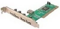 M-Cab PCI 4xUSB2 Multi I/O bővítő kártya