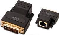 Elosztó DVI Extender 70m-ig Cat5 (jelerősítő) Digitus DS-54101