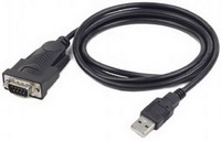 USB-Soros Adapter DB9 (M)- USB (F) Gembird UAS-DB9M-02