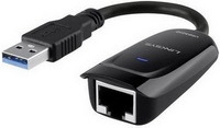 USB3-Ethernet Adapter Gigabit Linksys USB3GIG-EJ