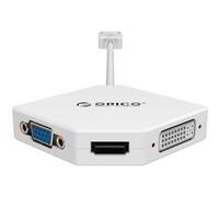Forditó DP M - HDMI/VGA/DVI-D  Orico DPT-HDV3-WH White