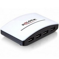 Adapter USB3 HUB 4 Port Delock +tápegység 61762