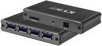 Raidsonic IcyBox IB-AC610 4 Port USB3.0 + külső tápegység