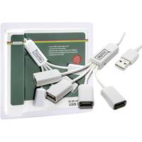 USB HUB  4 Port 2.0 Spider Digitus Slim DA-70216