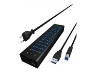 USB3 HUB 10 Port+táp Raidsonic ICY BOX IB-AC6110