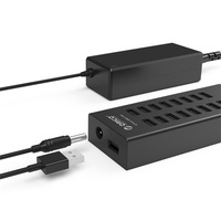 USB HUB 16 Port +táp 2.0 ORICO H1613-U2-EU-BK