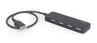 USB HUB 4 Port Gembird UHB-U2P4-06 Black