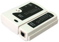 Szer. Kábel teszter RJ-45,RJ-11,RJ-12 LogiLink WZ0010