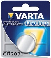 Elem CR2032 VARTA 230mAh Gombelem VARTA-CR2032 6032.101.401