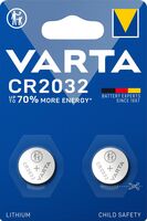 Elem CR2032 VARTA 230mAh Gombelem (2db-os csomag) 6032101402