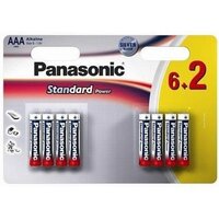 Panasonic LR03SPS/8BW 6+2 1,5V 8db AAA elem