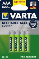 Akku AAA VARTA 4x800mAh x4  R2U (HR03)  56703101494