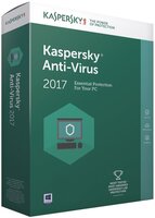 Kaspersky 2017 HU Anti-Virus 1U licenc, dobozos