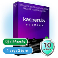Kaspersky  Premium 10U (10 eszköz 1 év ESD) KL1047ODKFS
