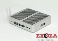 Exoza i5 7200U Wifi Fanless Silver