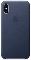 Apple iPhone XS x Leather Case Midnight Blue mrwn2zm/a