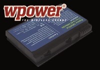 NB x WPower Acer Akku LC.BTP00.006 4400mAh 14,4V