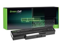 NB ASUSUS x Utángyártott Akku A32-K72 4400mA 11,1V Green Cell AS