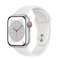 Okosóra Apple Watch S8 Cellular 41mm Silver Aluminium mp4a3cm/a