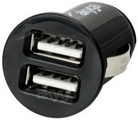 Adapter Autós 12V 2xUSB Akyga AK-CH-02