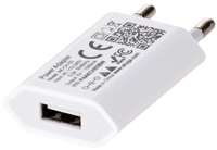 Adapter 1xUSB 1A 5V Akyga AK-CH-03WH White