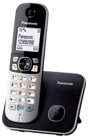 Panasonic telefon DECT KX-TG6811PDB Black/Silver