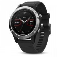 Okosóra Garmin Fénix 5 Silver Black band 010-01688-03