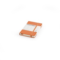 Notesz A6, sima pocket Leuchtturm narancs