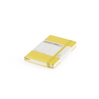 Notesz A6, sima pocket Leuchtturm citrom