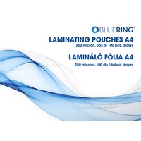 Lamináló fólia A4, 250 micron 100 db/doboz, Bluering®