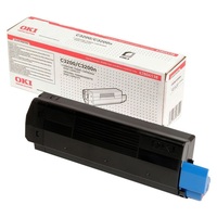 Oki C3200 toner black ORIGINAL 3K leértékelt