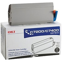 Oki C7200/C7400 toner black ORIGINAL leértékelt