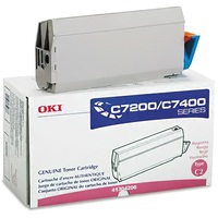 Oki C7200/C7400 toner magenta ORIGINAL leértékelt