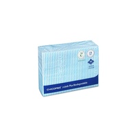 Törlőkendő eldobható konyhai 50 db/csomag, J-Cloth Plus, Chicopee kék