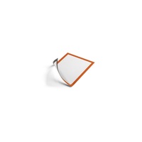 Infókeret A4, 5 db/csomag, Durable Duraframe® Magnetic narancssárga