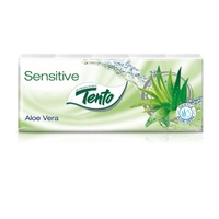 Papírzsebkendő 3 rétegű 10 x 10 db/csomag Tento Aloe Vera Papírzsebkendő 3 rétegű 10 x 10 db/csomag Tento Aloe Vera