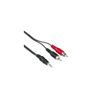 2RCA-3,5mm, JACK STEREO 5M