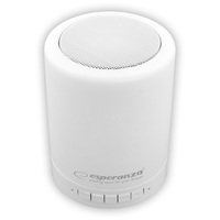 Hangszóró Fantasia Bluetooth Led világítással, Esperanza fehér