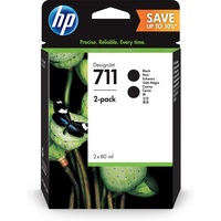 Hp 711/P2V31A tintapatron twinpack black ORIGINAL