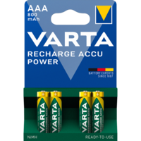 Elem tölthető akku AAA mikro 800 mAH Power 4 db/csomag, Varta