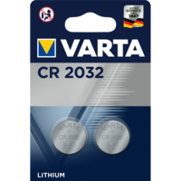 Gombelem CR2032 2 db/csomag, Varta