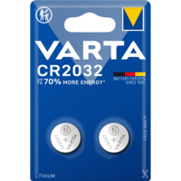 Gombelem CR2032 2 db/csomag, Varta