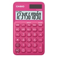 Zsebszámológép 10 digit Casio SL 310 rózsaszín