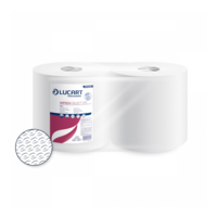 Ipari törlő 1 rétegű átmérő: 28 cm hófehér 370 lap/tekercs 2 tekercs/karton Airtech Select 370 - 65 Gsm Lucart_851255