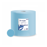 Ipari törlő 3 rétegű átmérő: 37 cm 1000 lap/tekercs cellulóz 1 tekercs/karton Strong Blue 3.1000 Lucart_851284 kék