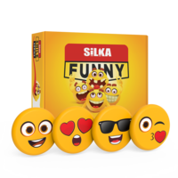 Radír, smile-nagy, 36 db/display, Silka