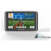NAVON N490 Plus 4,3" iGO8 Európa élettartam térképpel GPS navigáció