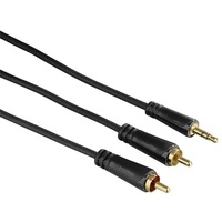Hama 122298 TL 3,5Mm Jack-2 RCA 1,5 méter összekötőkábel