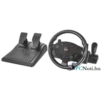 Trust GXT 288 Taivo Force Vibration Steering Wheel PC/PS3 gamer kormány + pedál